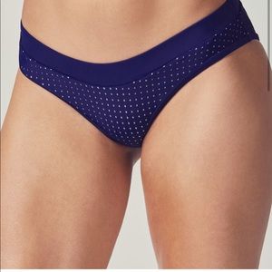 Fabletics Blue Valentina Bikini Bottom Size S NWT
